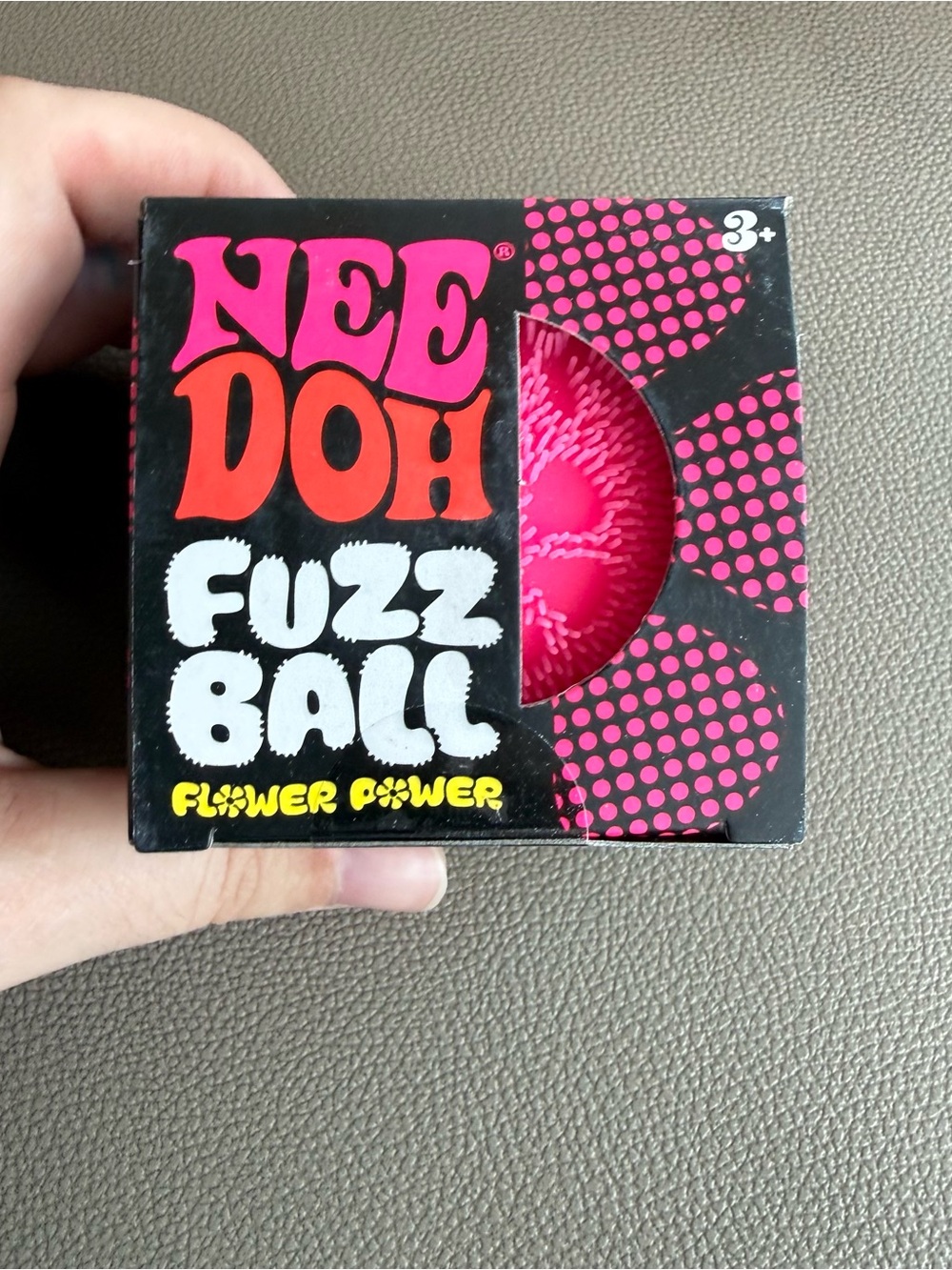 Pink NeeDoh FuzzBall - Picture 2 of 3